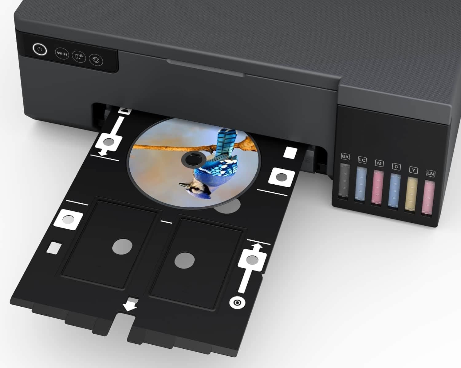 MY PRINT L8050 | A4 Size 6 Color Wireless Colour Home Inkjet Printers ...